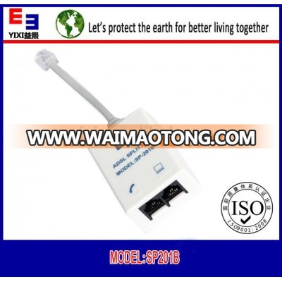 alibaba express good log fiber optic male to female MDF CPE rj11 rj45 ethernet ADSL splitter